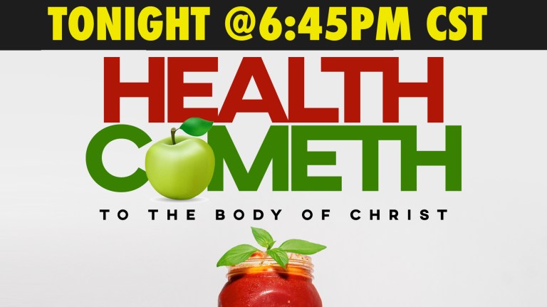 Health Cometh LIVE TONIGHT